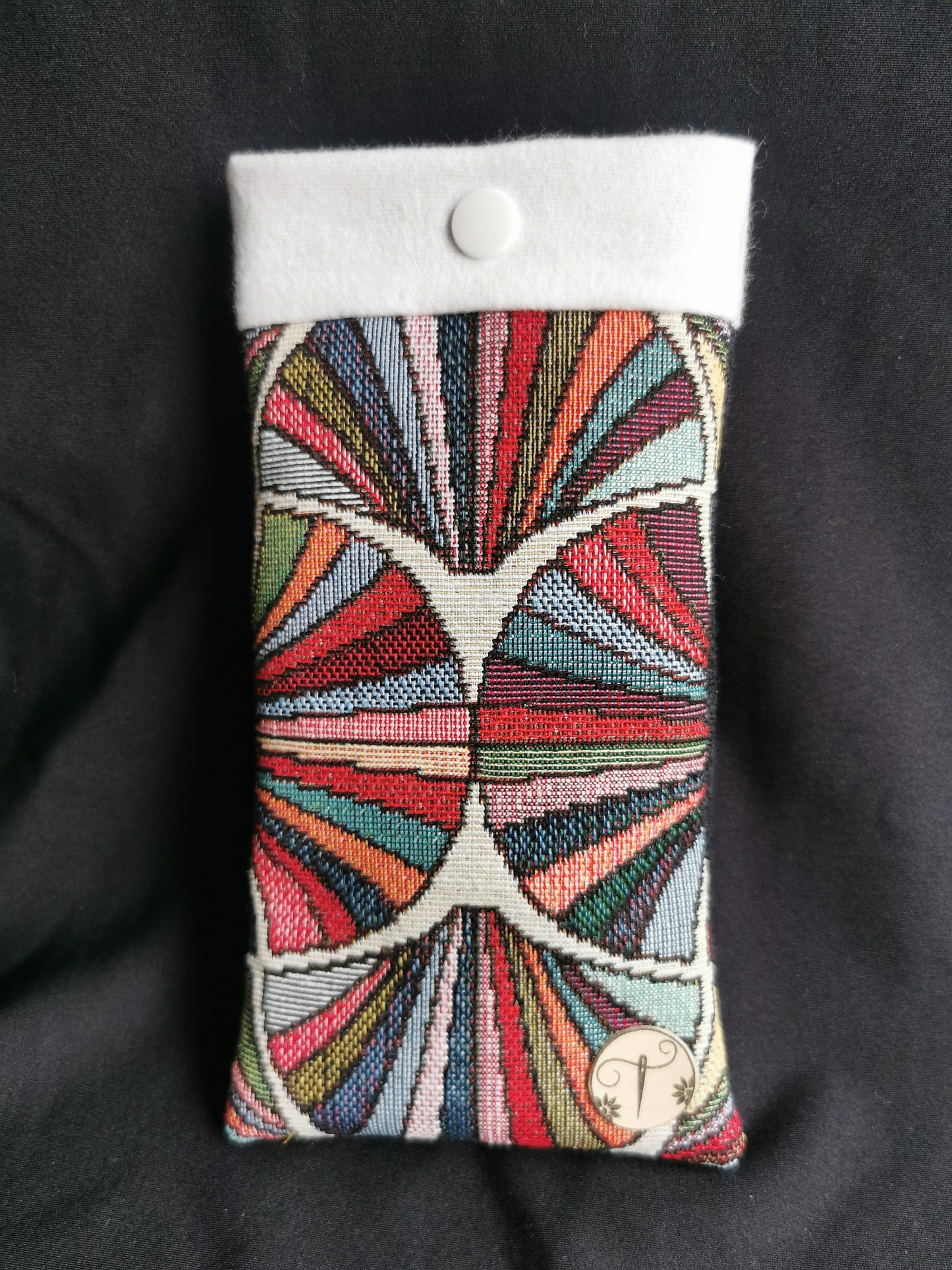 Etui à Lunettes - Coquillage - Tatama-Cuir-et-Tissu