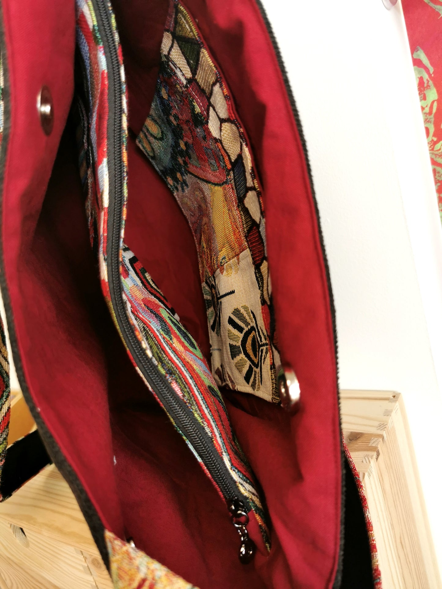 Sac à Main - Unique - Tatama-Cuir-et-Tissu