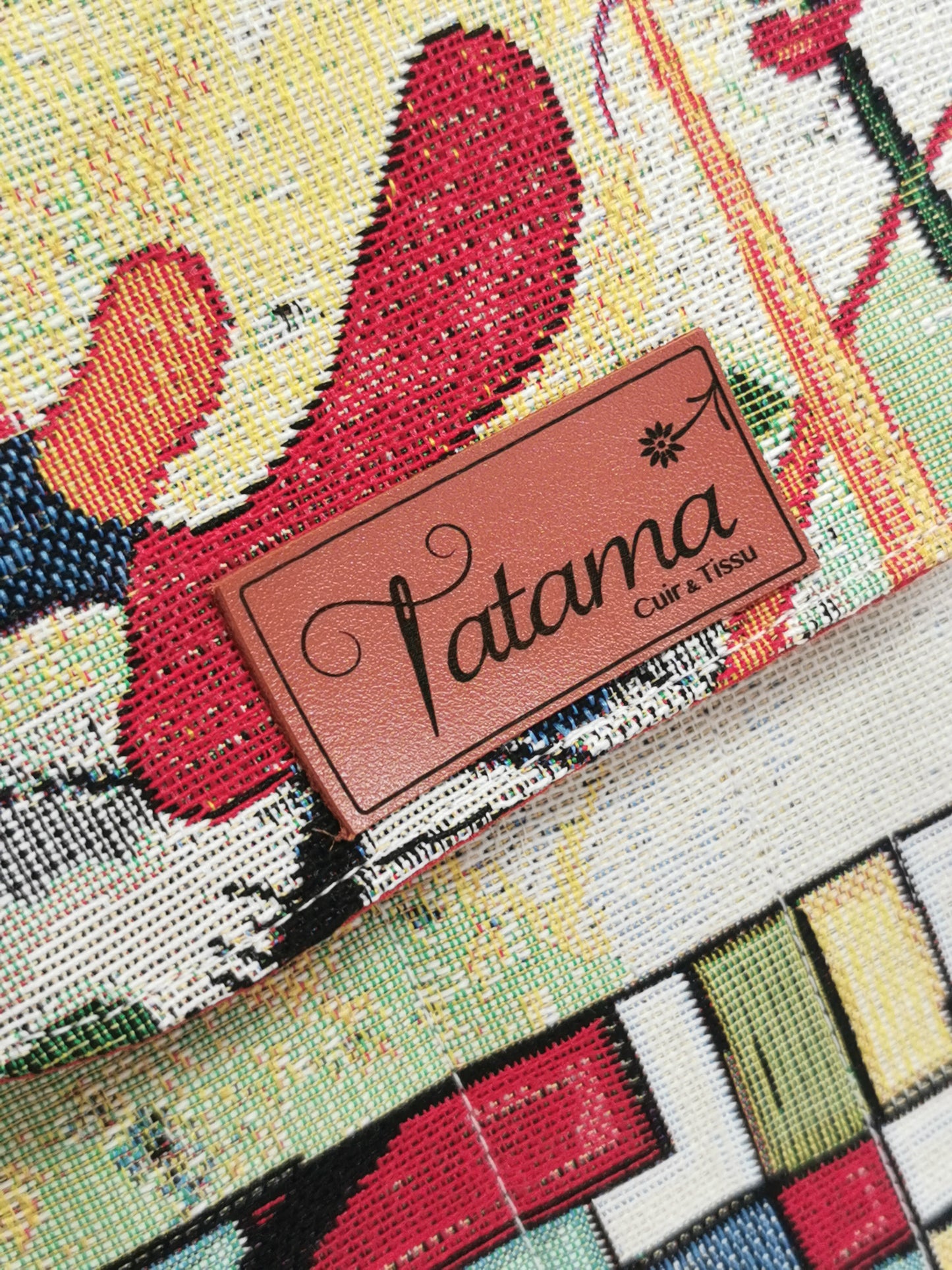 Sac à Dos - Kandi - Tatama-Cuir-et-Tissu