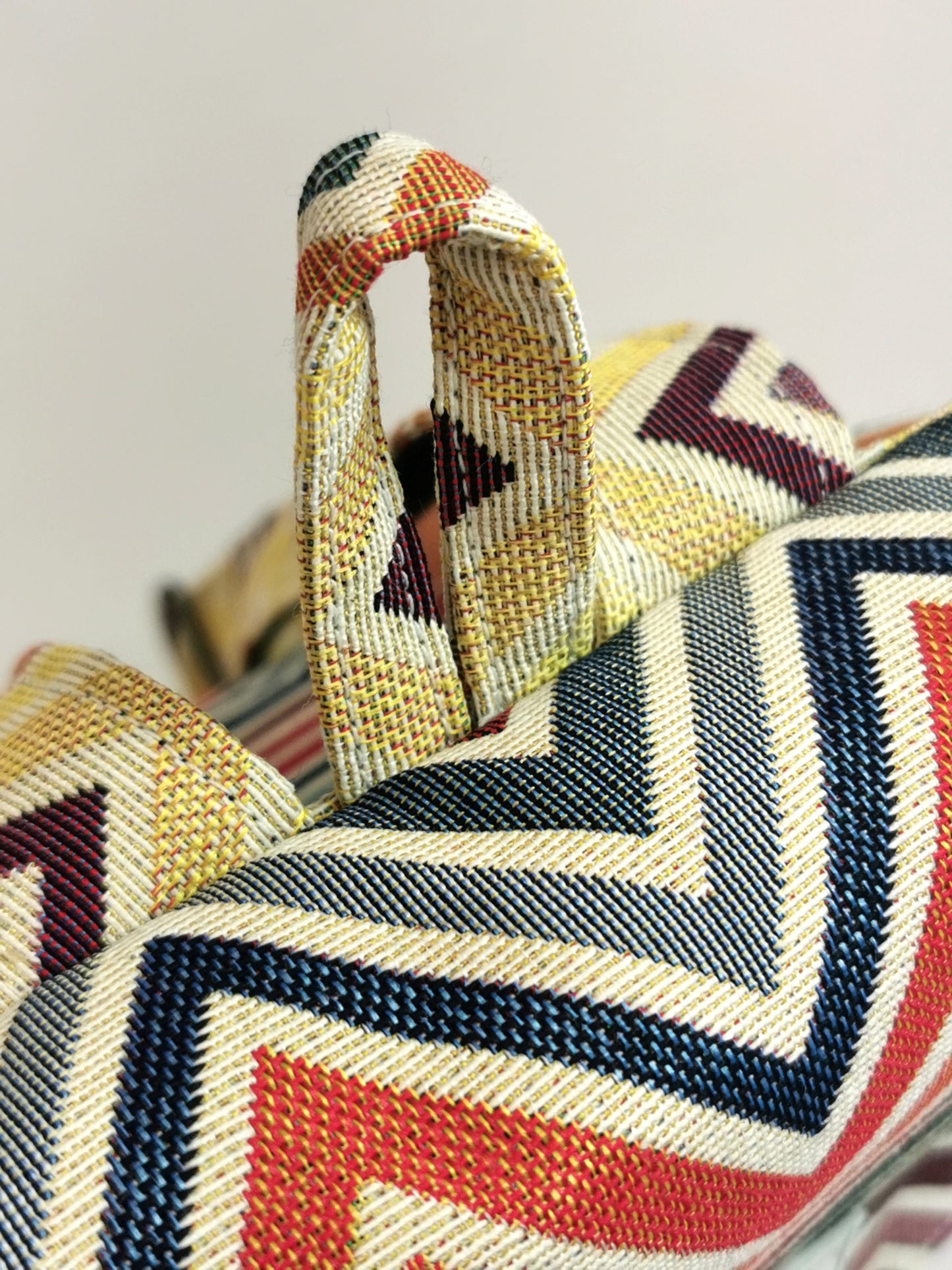 Sac à Dos - Chevrons - Tatama-Cuir-et-Tissu