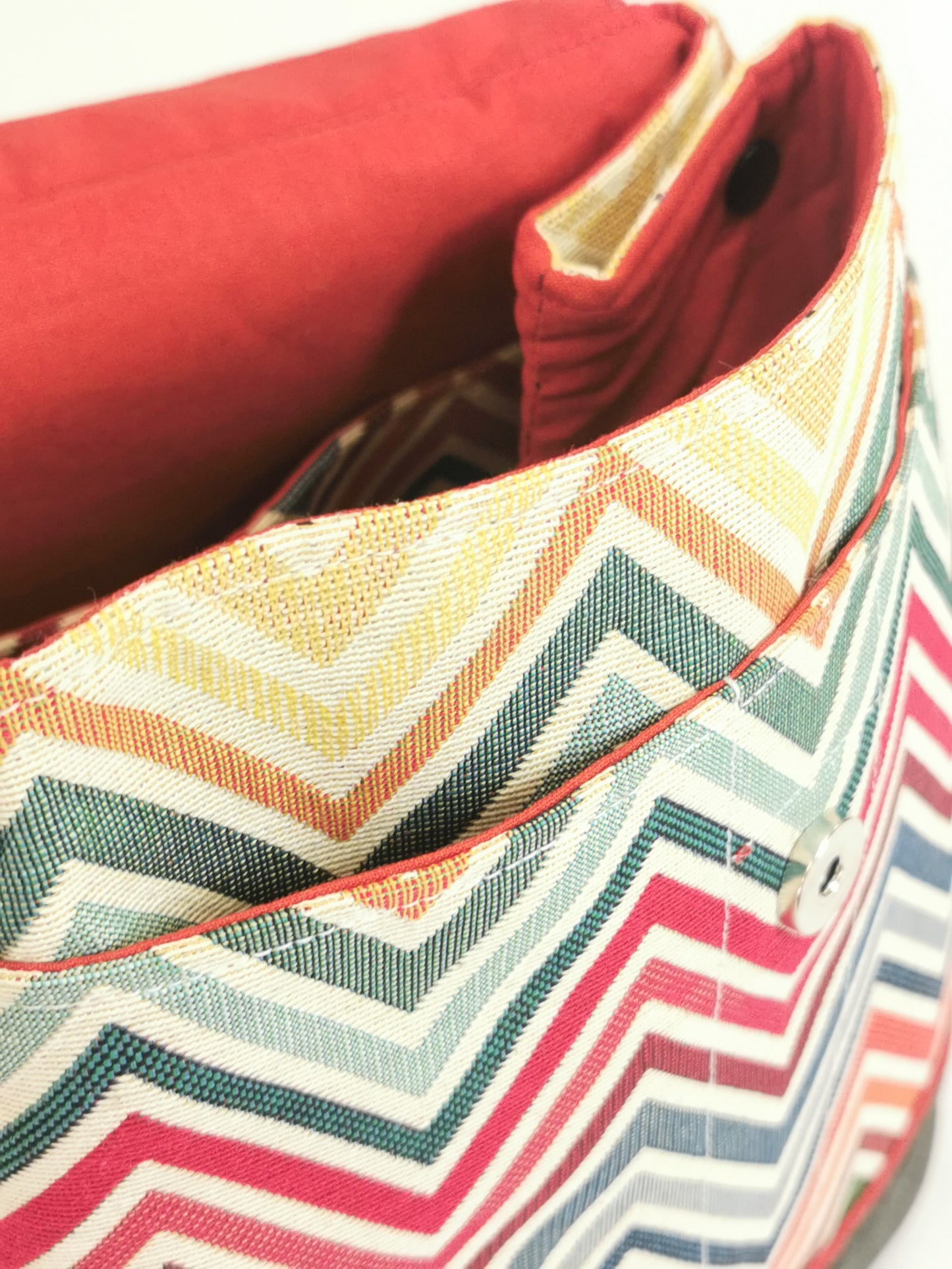 Sac à Dos - Chevrons - Tatama-Cuir-et-Tissu