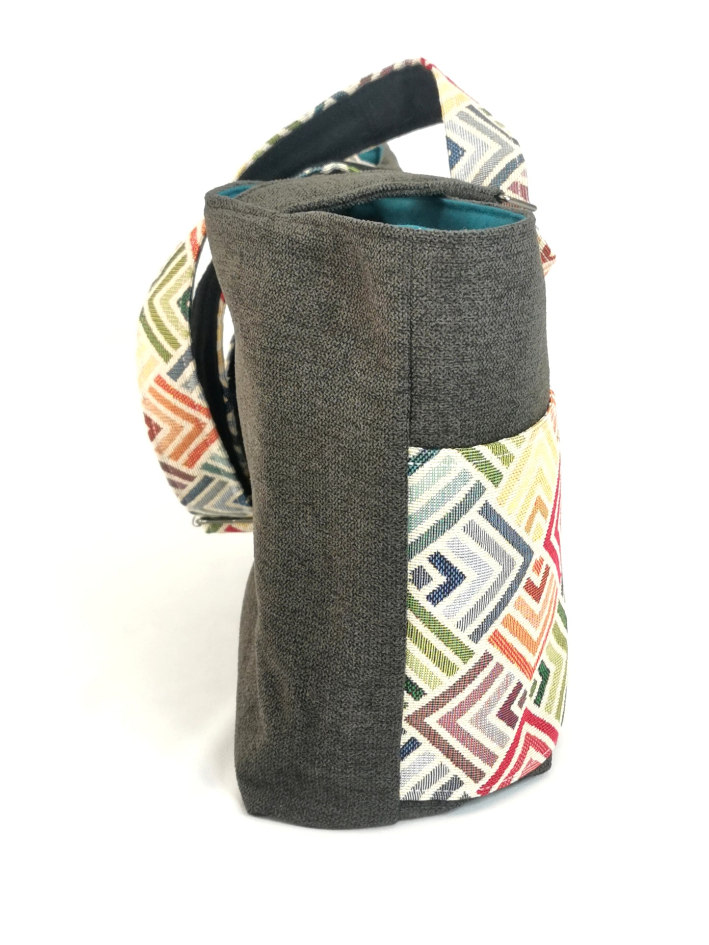 Sac à Main - Diamant - Tatama-Cuir-et-Tissu