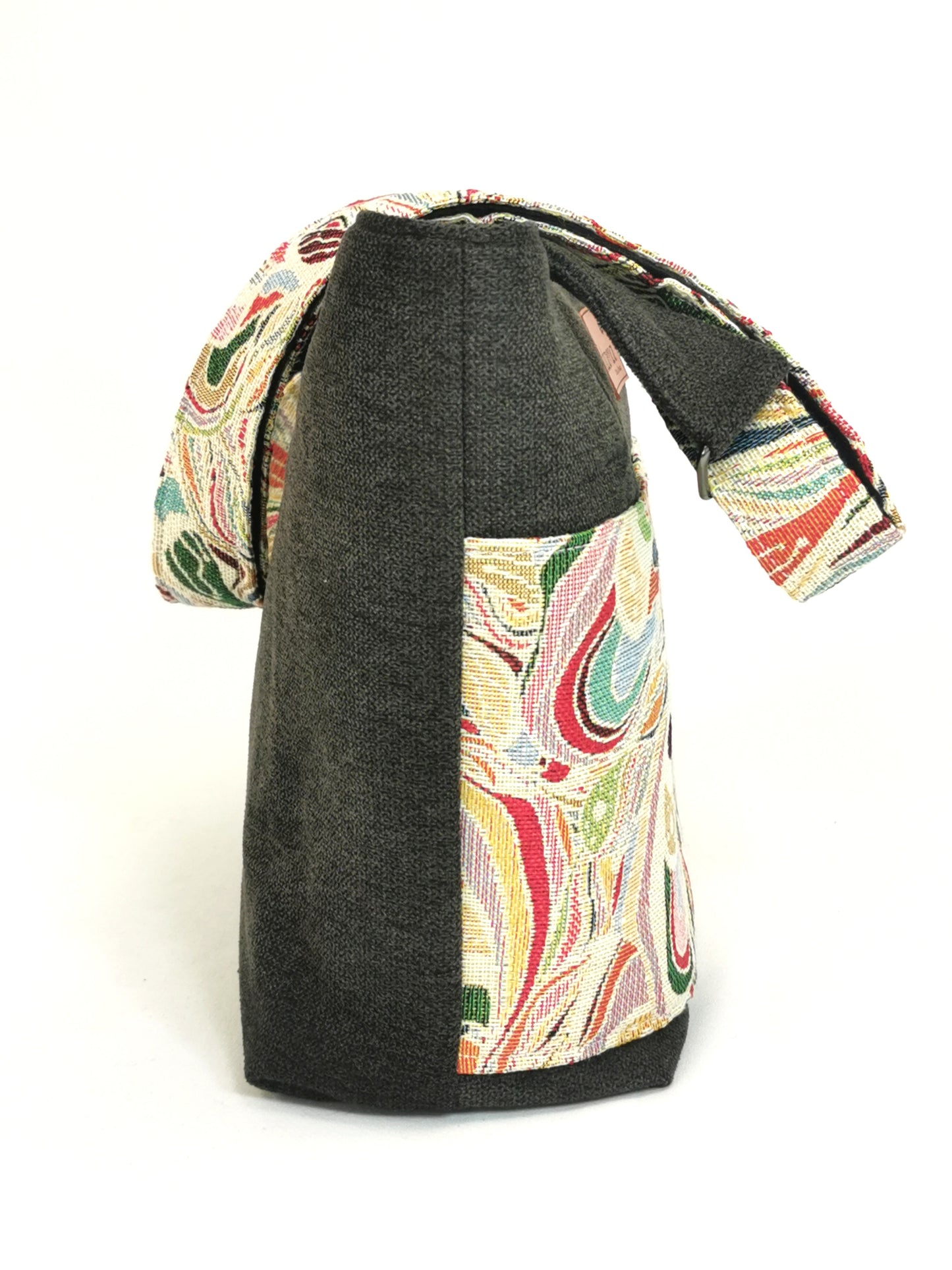 Sac à Main - Iris - Tatama-Cuir-et-Tissu