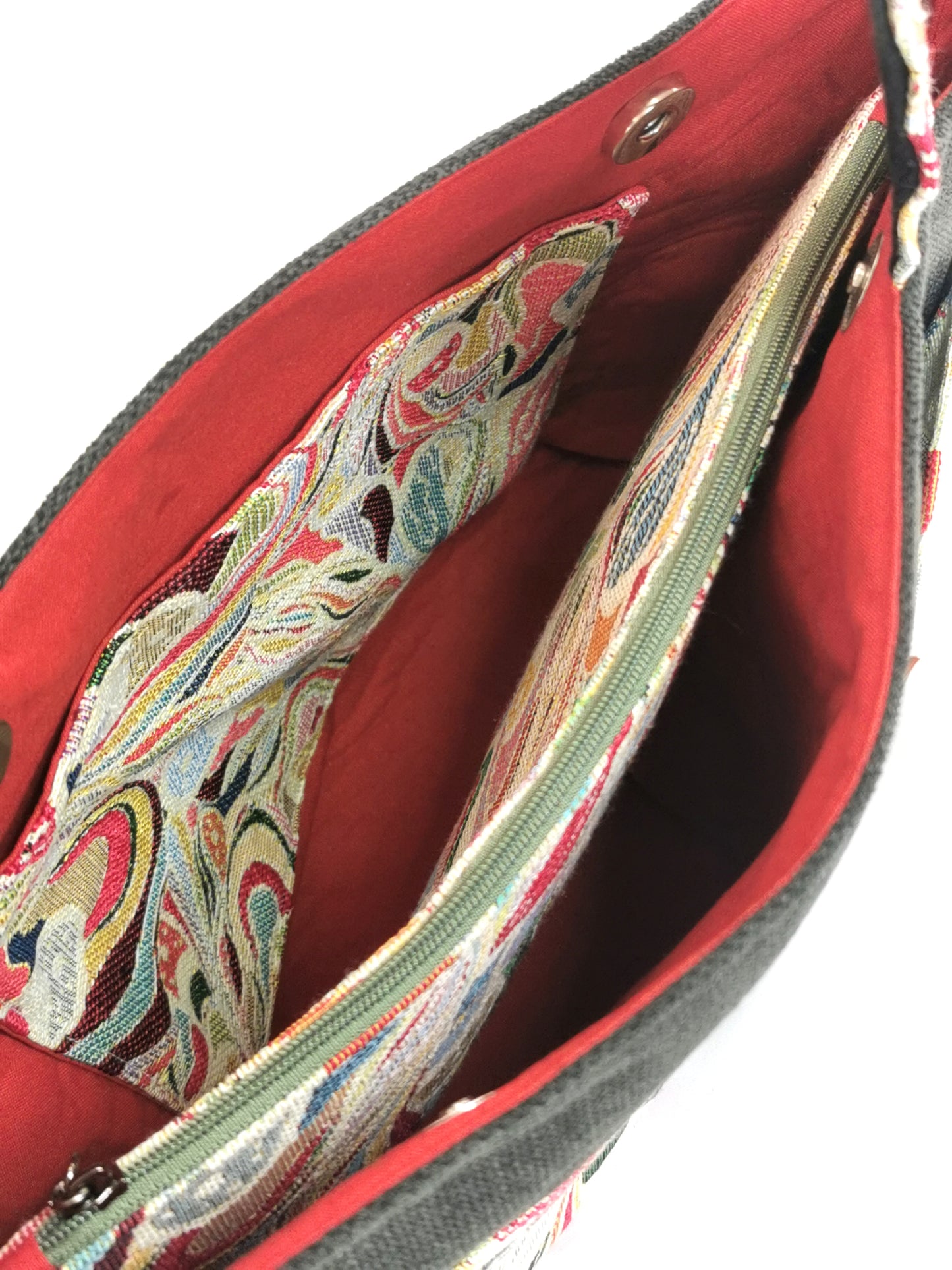 Sac à Main - Iris - Tatama-Cuir-et-Tissu