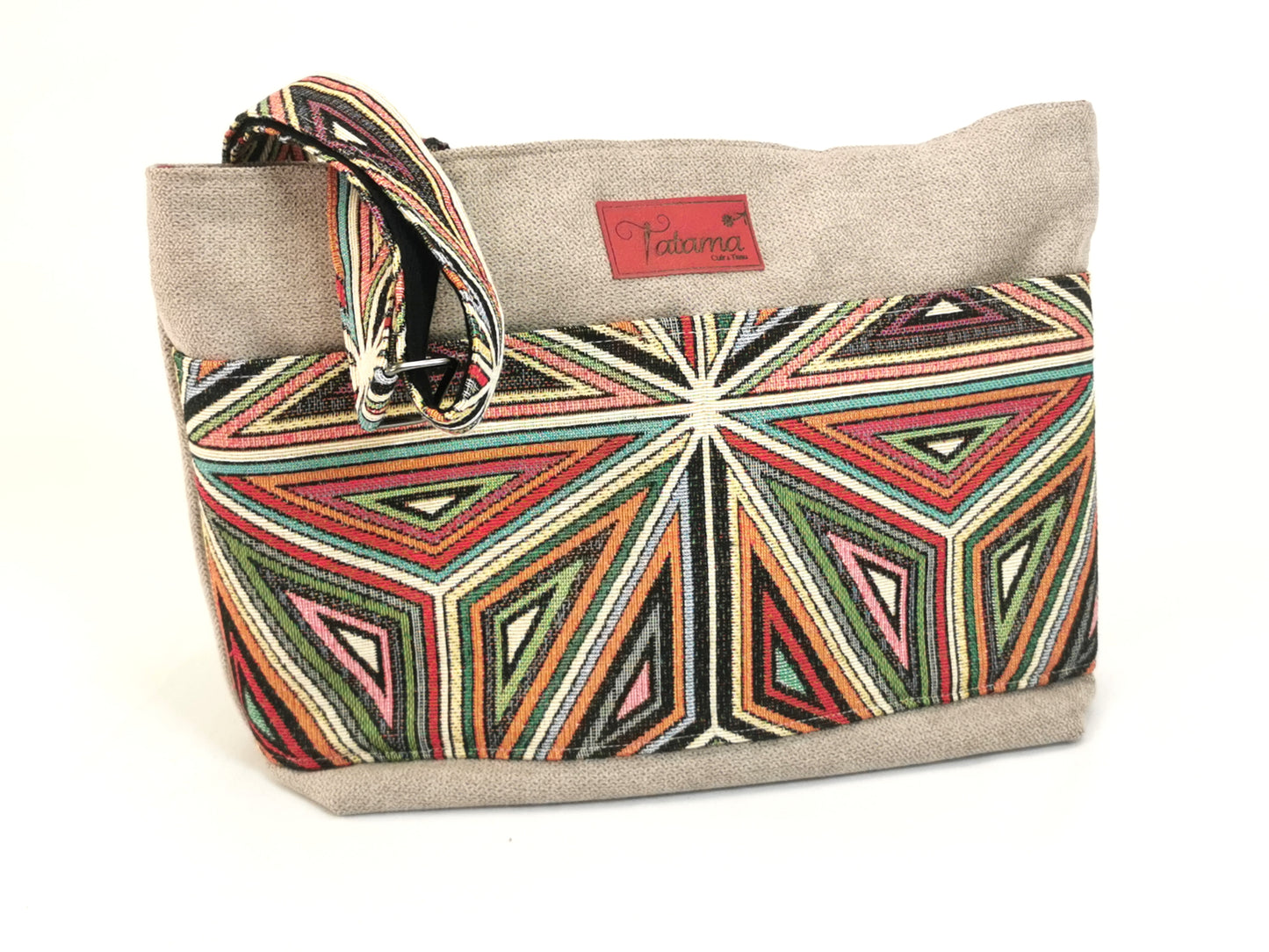 Sac à Main - Comète - Tatama-Cuir-et-Tissu