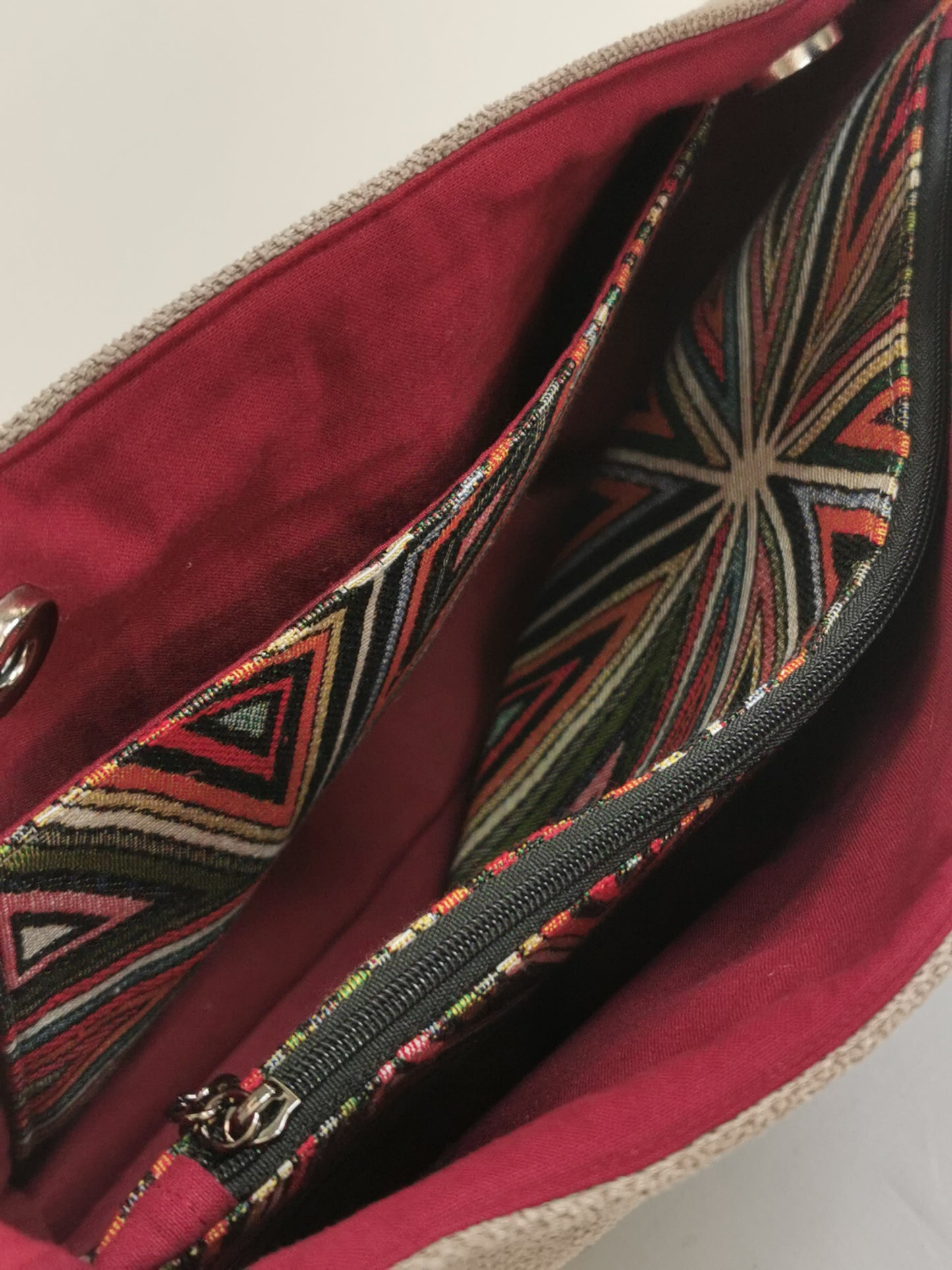 Sac à Main - Comète - Tatama-Cuir-et-Tissu