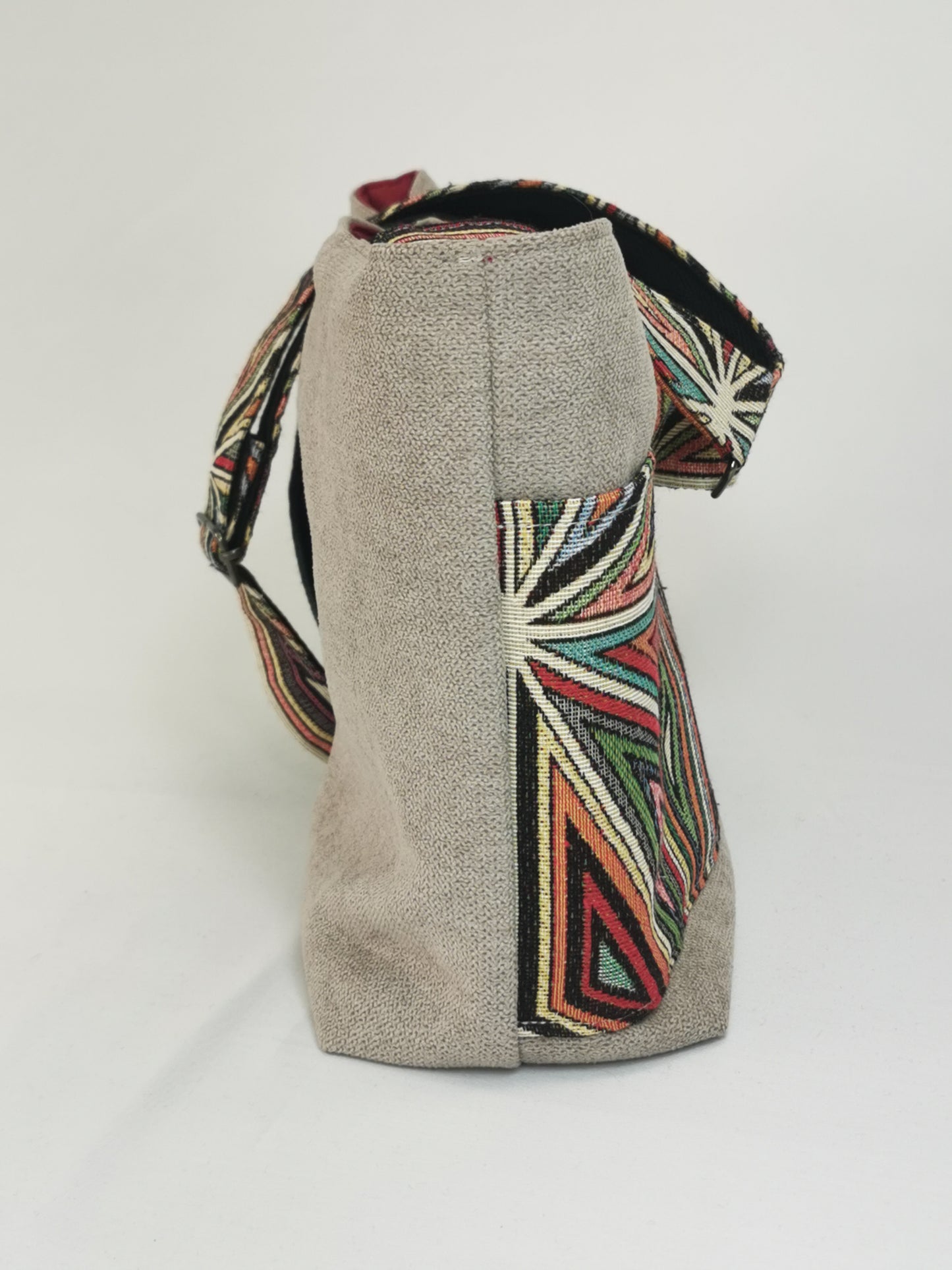 Sac à Main - Comète - Tatama-Cuir-et-Tissu
