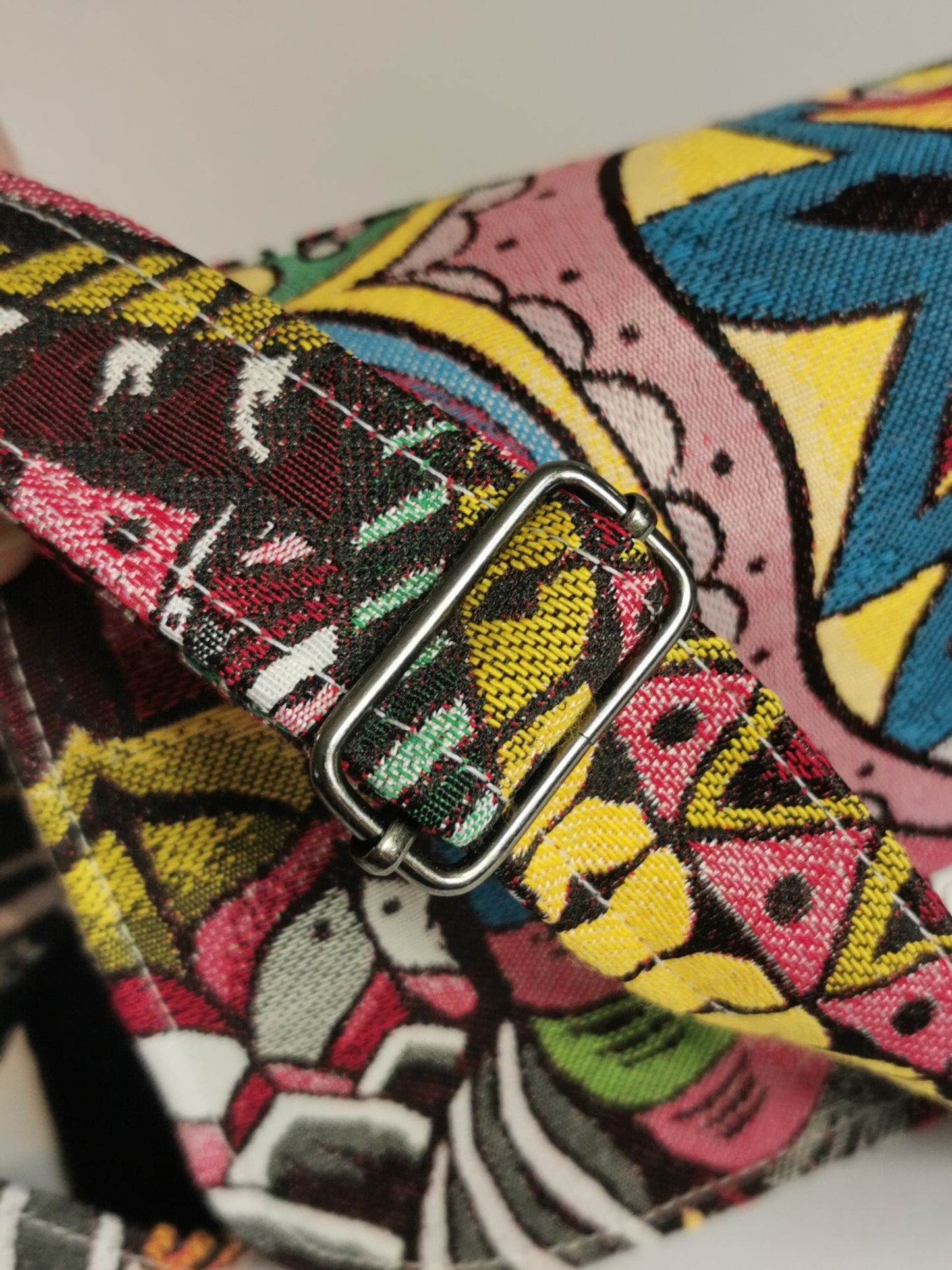 Petit sac à main bandoulière - Afrique - Tatama-Cuir-et-Tissu