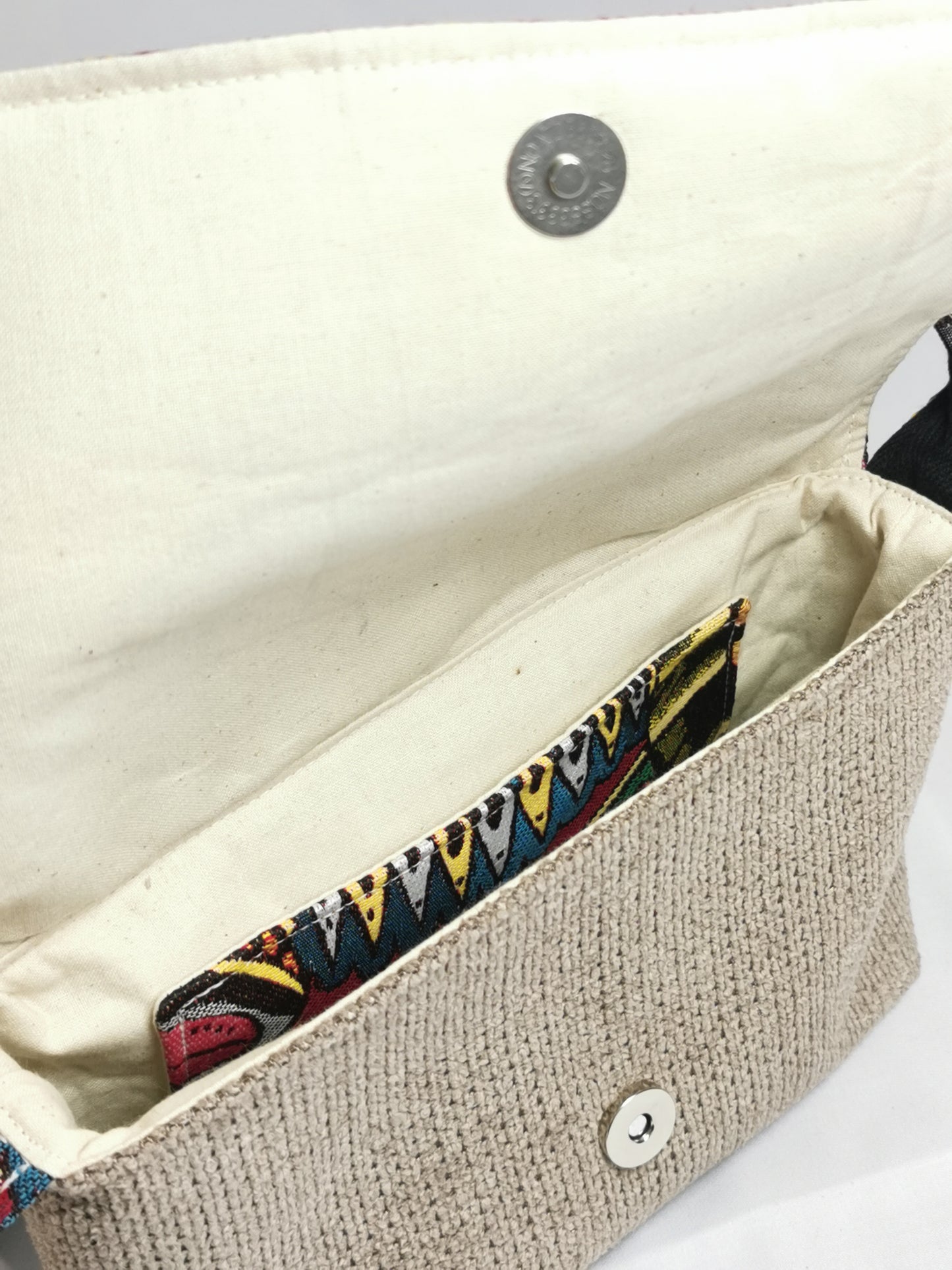 Petit sac à main bandoulière - Afrique - Tatama-Cuir-et-Tissu