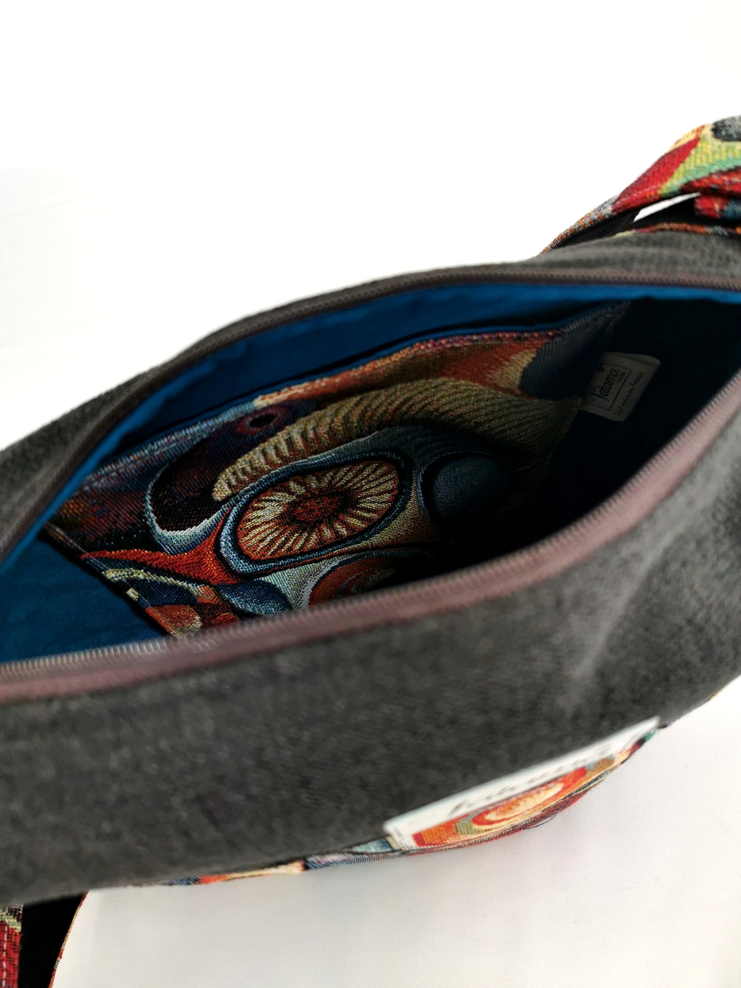 Sac à main Zip - Paon