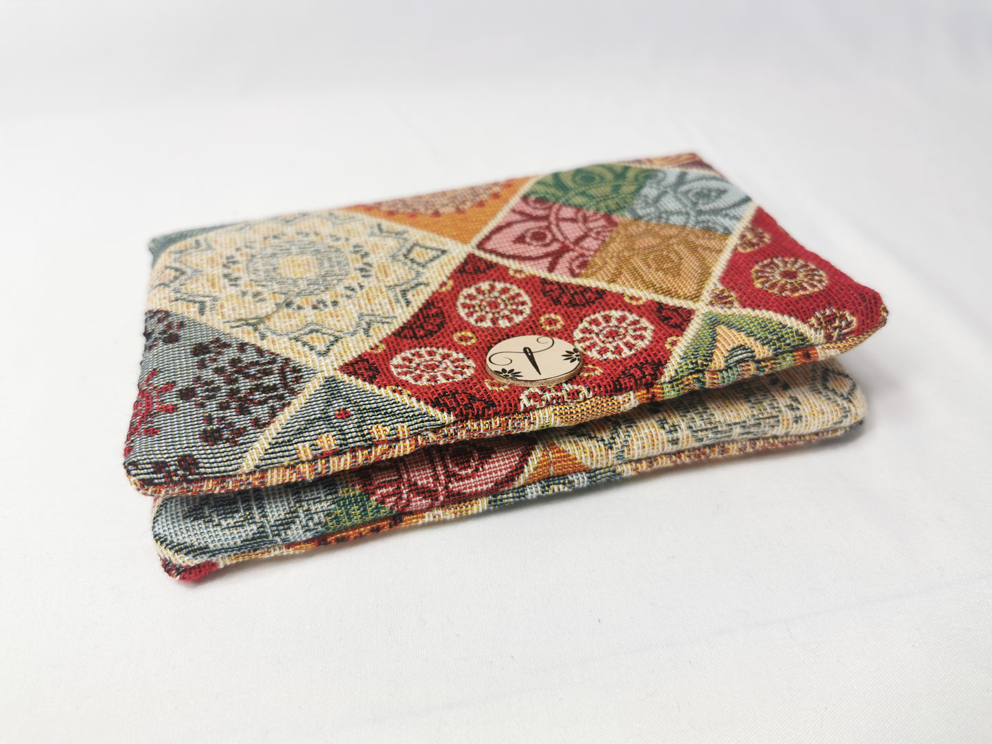 Portefeuille ou Blague à tabac - Patchwork