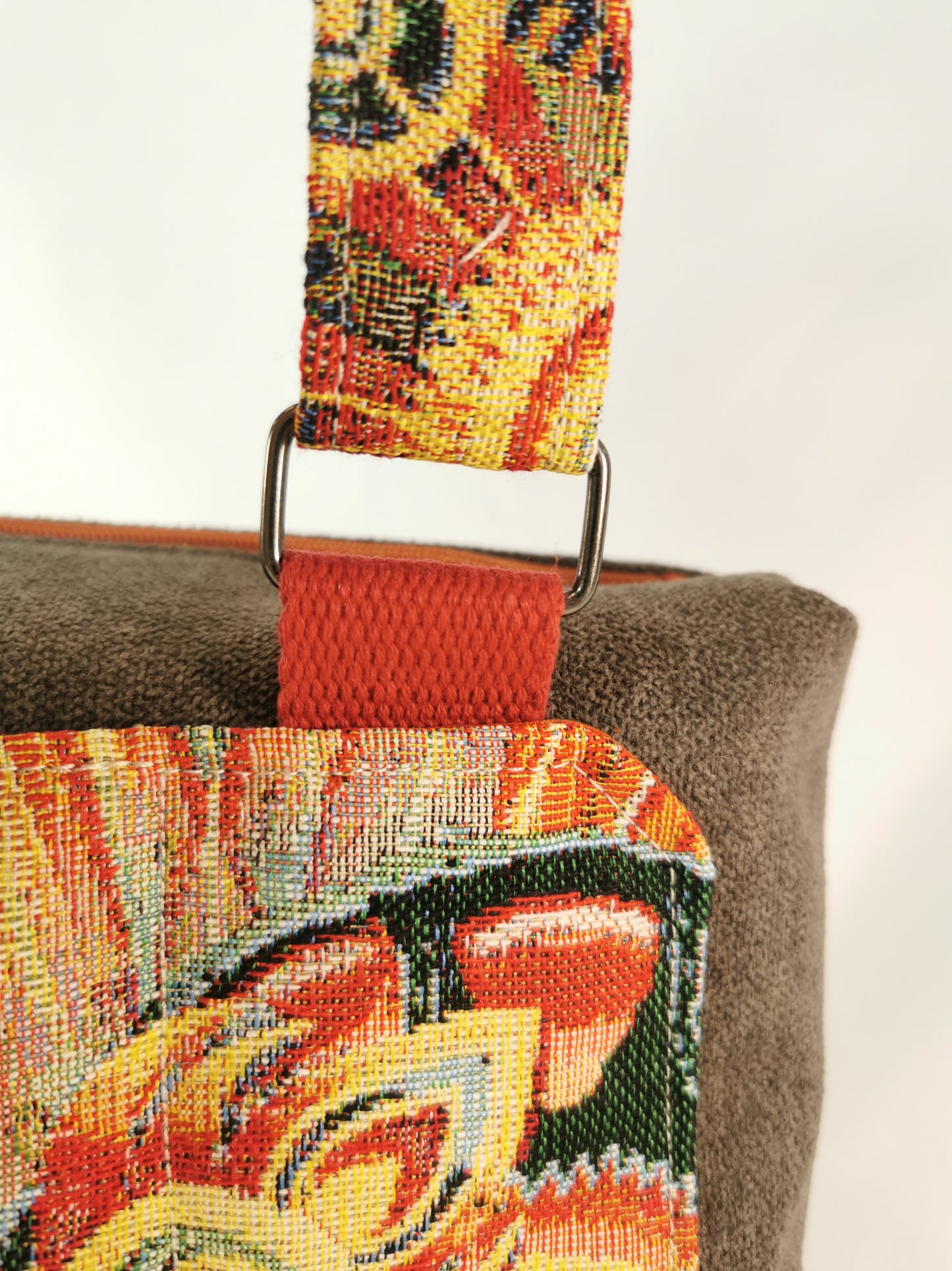 Sac boite zippé - Soleil