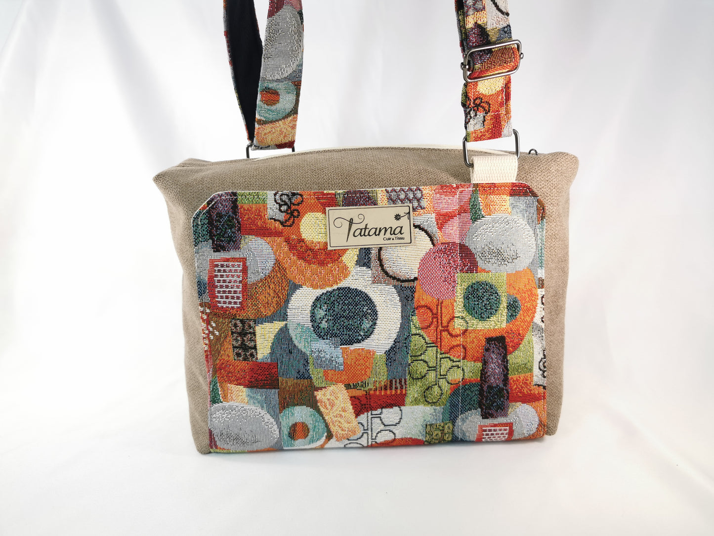 Sac boite zippé - Jardin