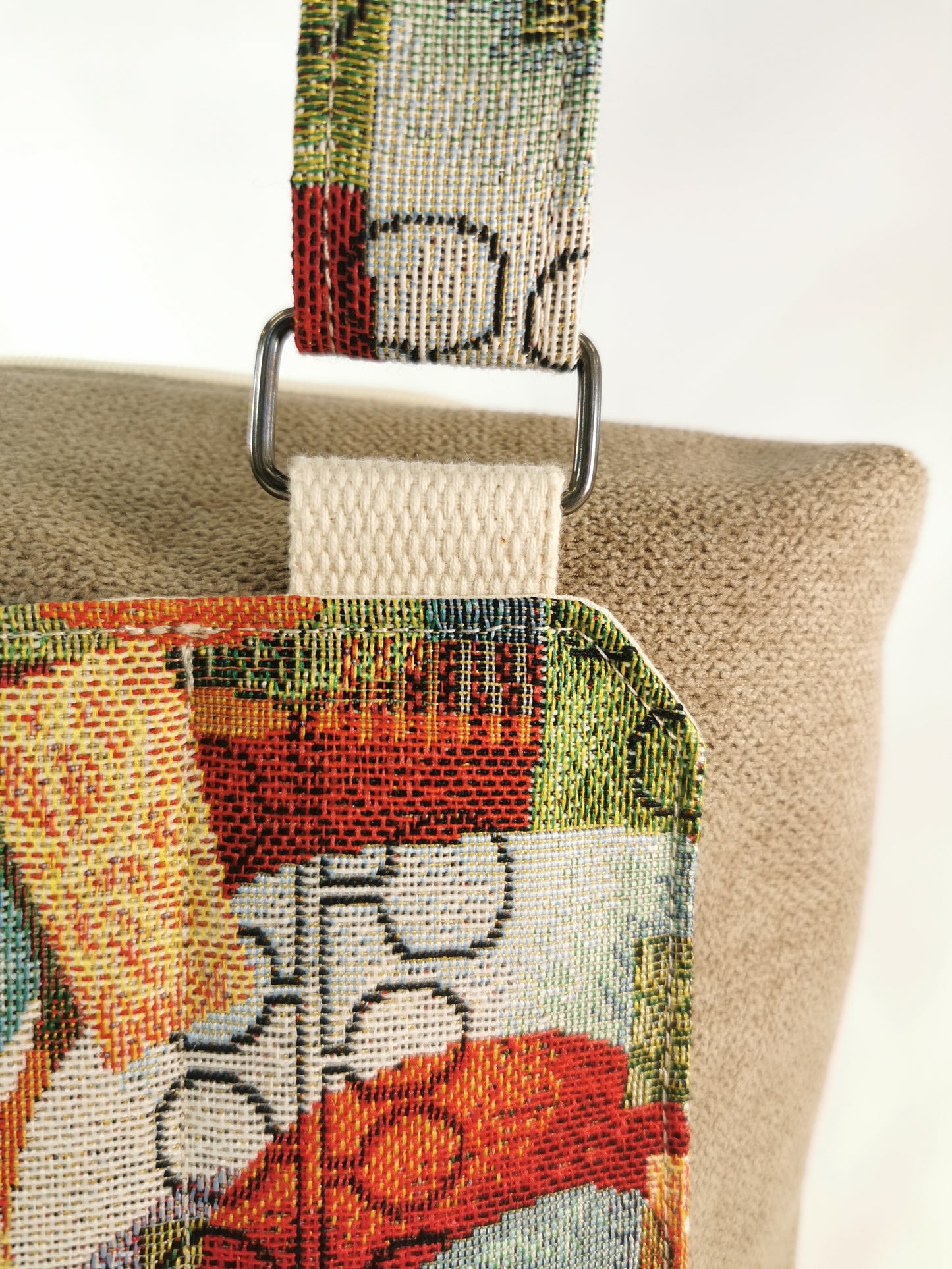 Sac boite zippé - Jardin