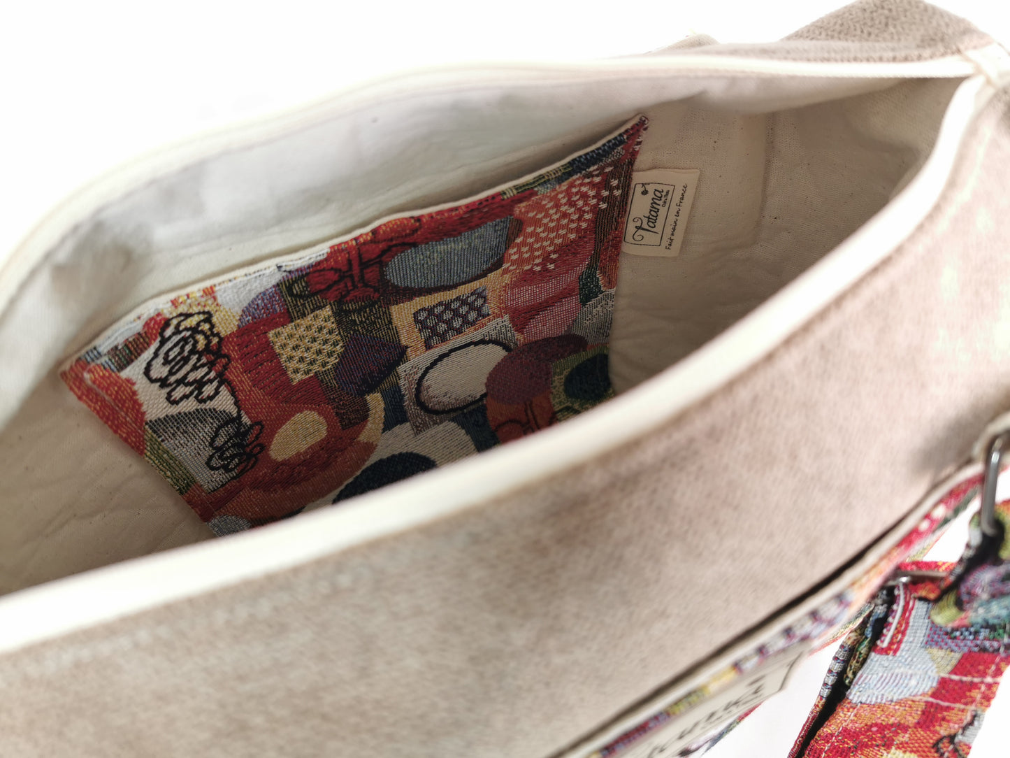 Sac boite zippé - Jardin