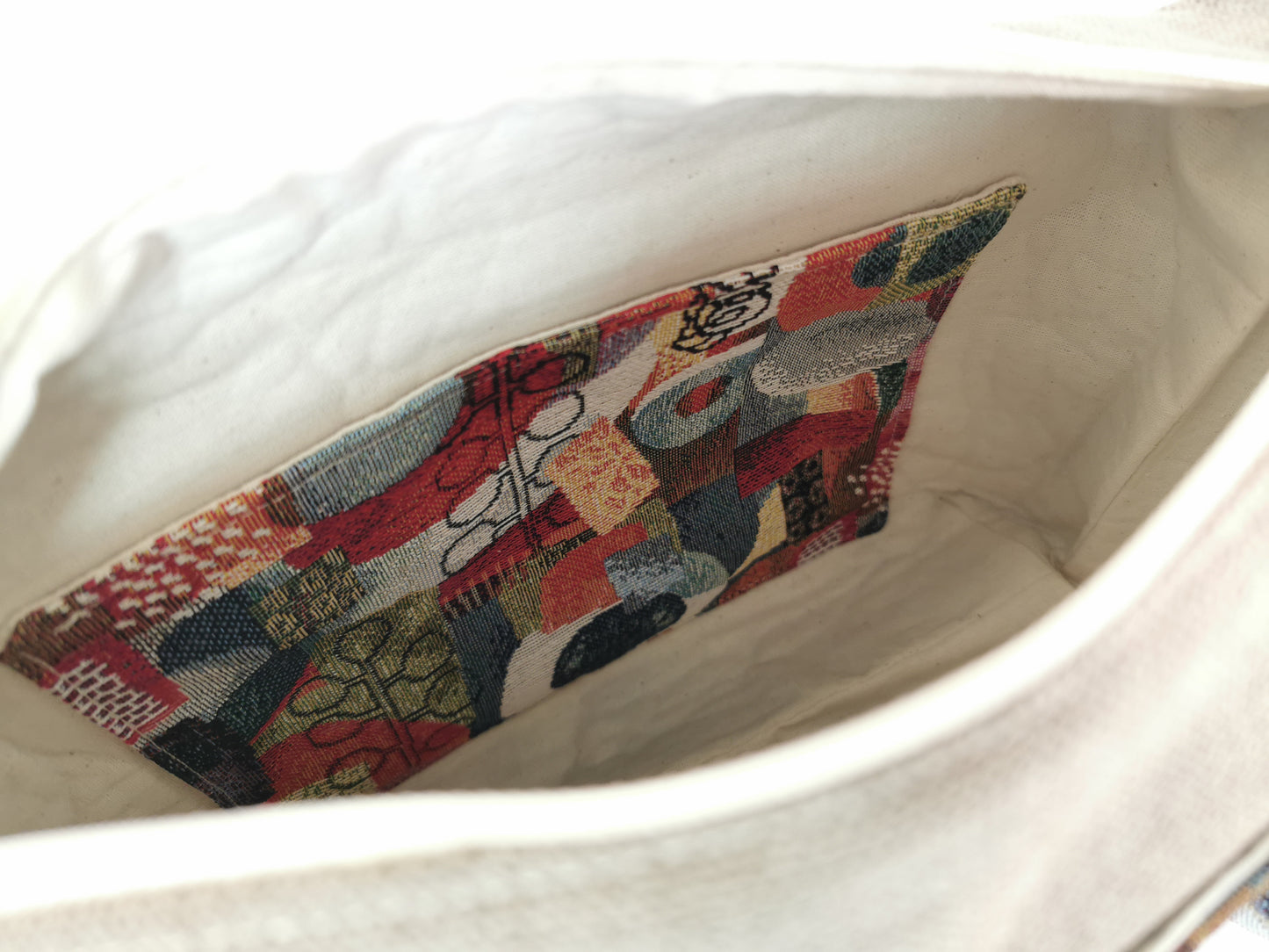 Sac boite zippé - Jardin