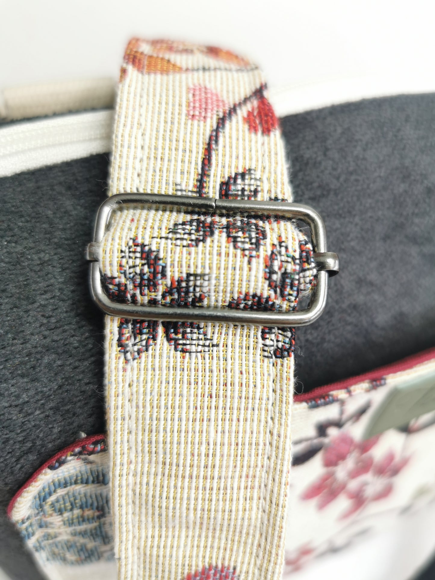 Sac boite zippé - Printemps