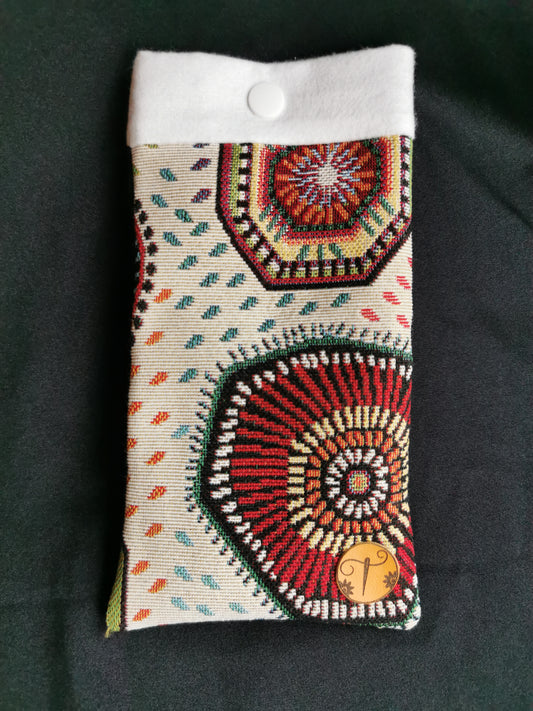 Etui à Lunettes - Kiwi - Tatama-Cuir-et-Tissu