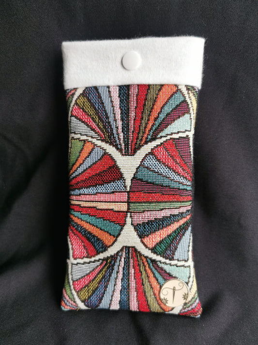 Etui à Lunettes - Coquillage - Tatama-Cuir-et-Tissu