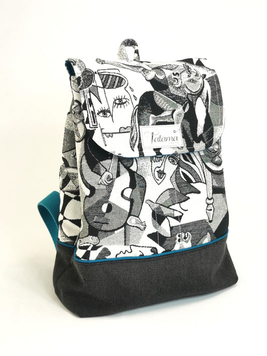 Sac à Dos - Guernica - Tatama-Cuir-et-Tissu