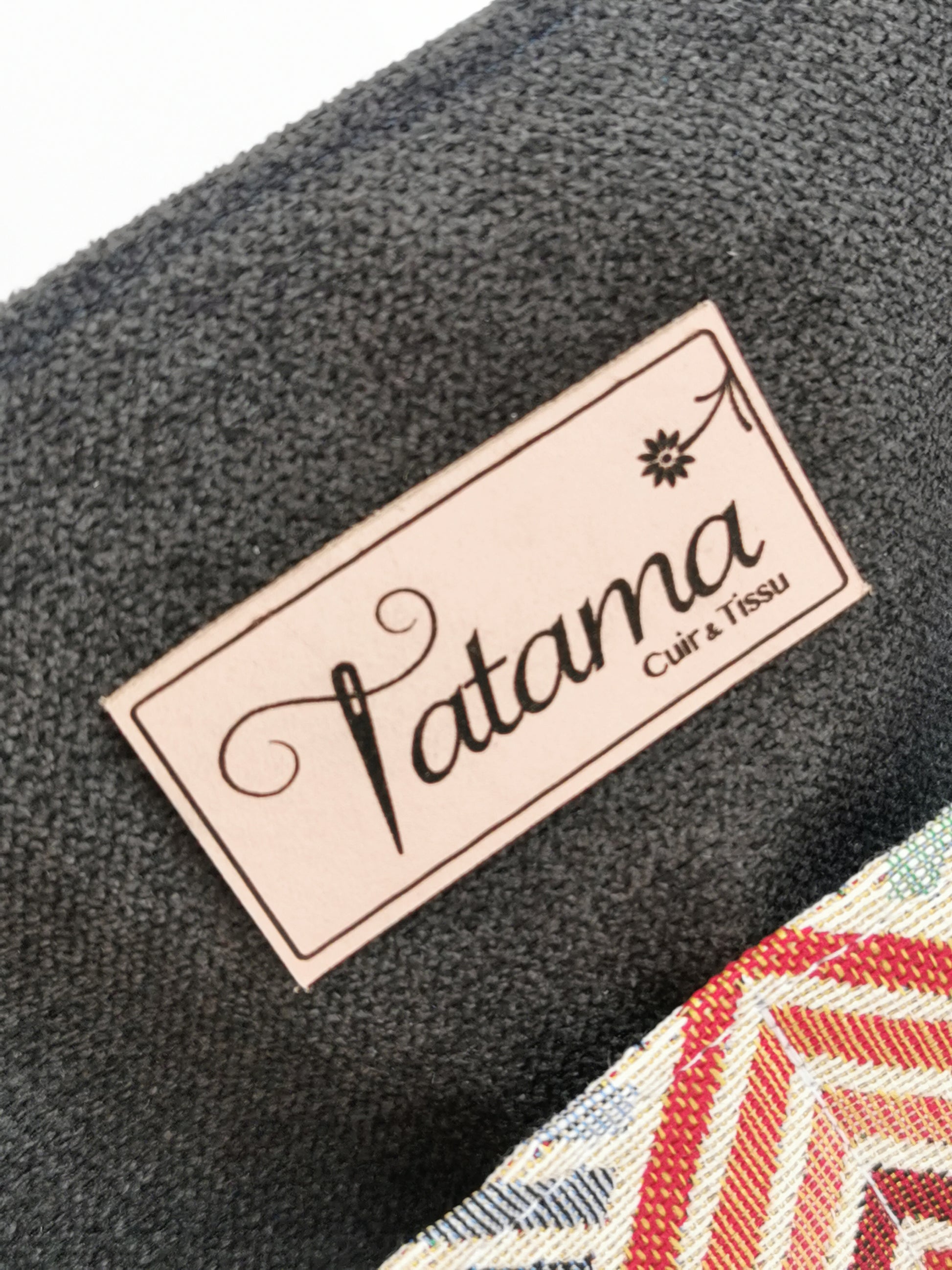Sac à Main - Diamant - Tatama-Cuir-et-Tissu