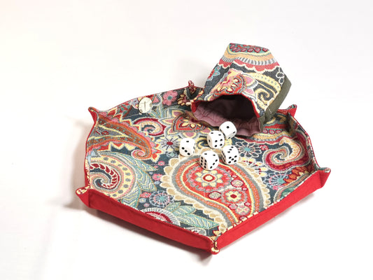 Piste de dés - Cachemire - Tatama-Cuir-et-Tissu