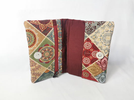 Portefeuille ou Blague à tabac - Patchwork