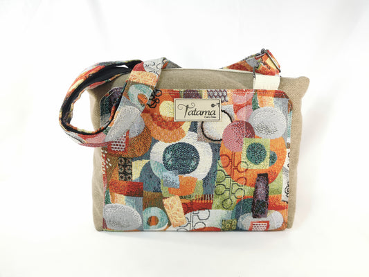 Sac boite zippé - Jardin