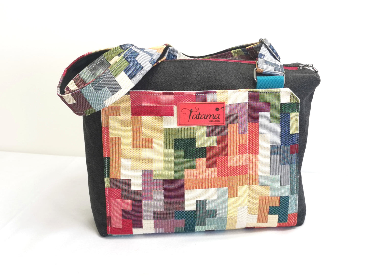 Sac boite zippé - Tétris