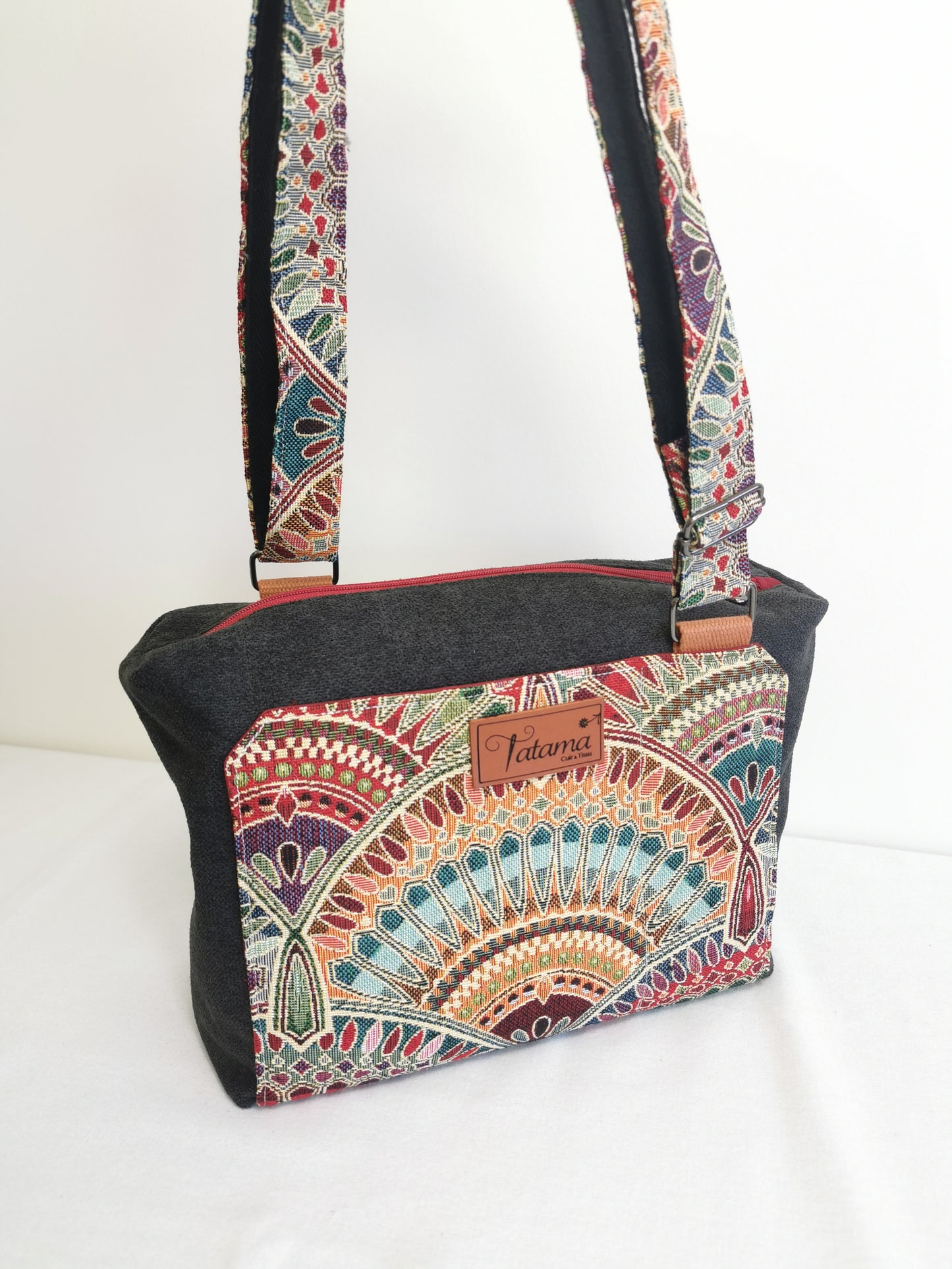Sac boite zippé - Eventail