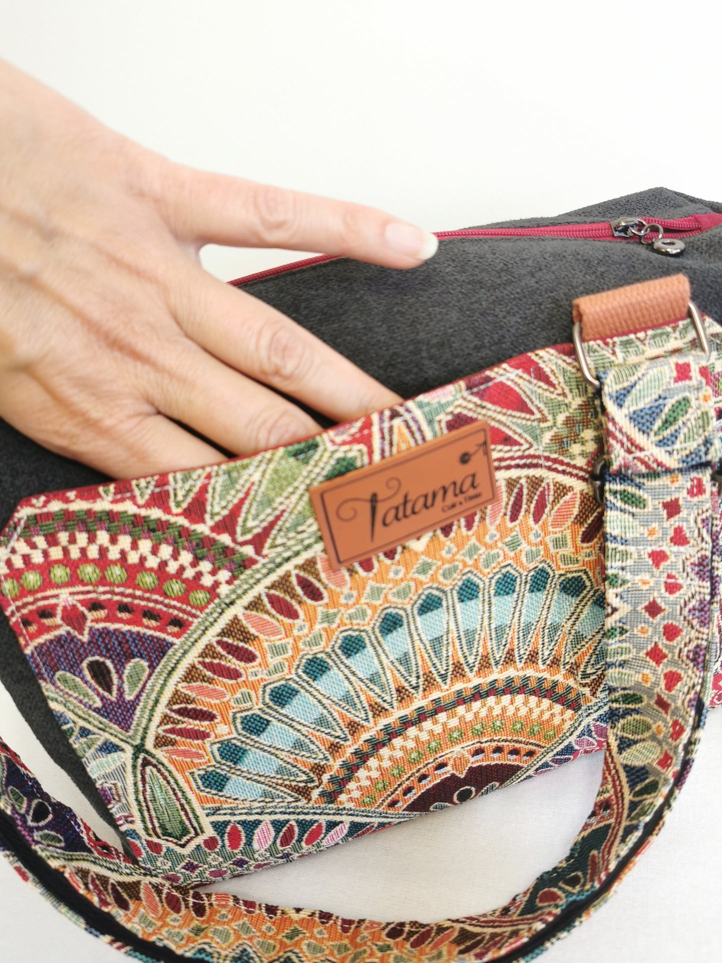 Sac boite zippé - Eventail