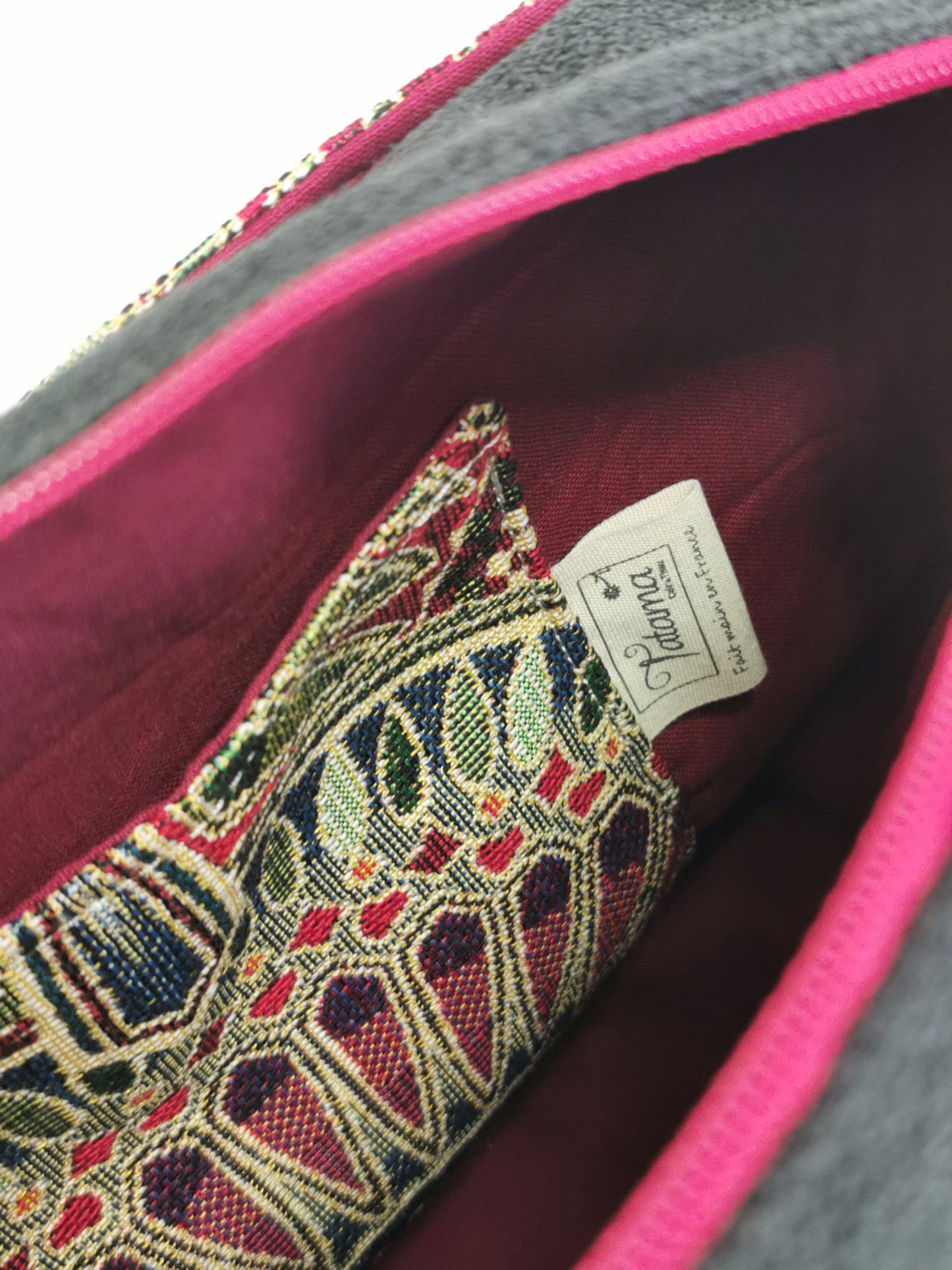 Sac boite zippé - Eventail