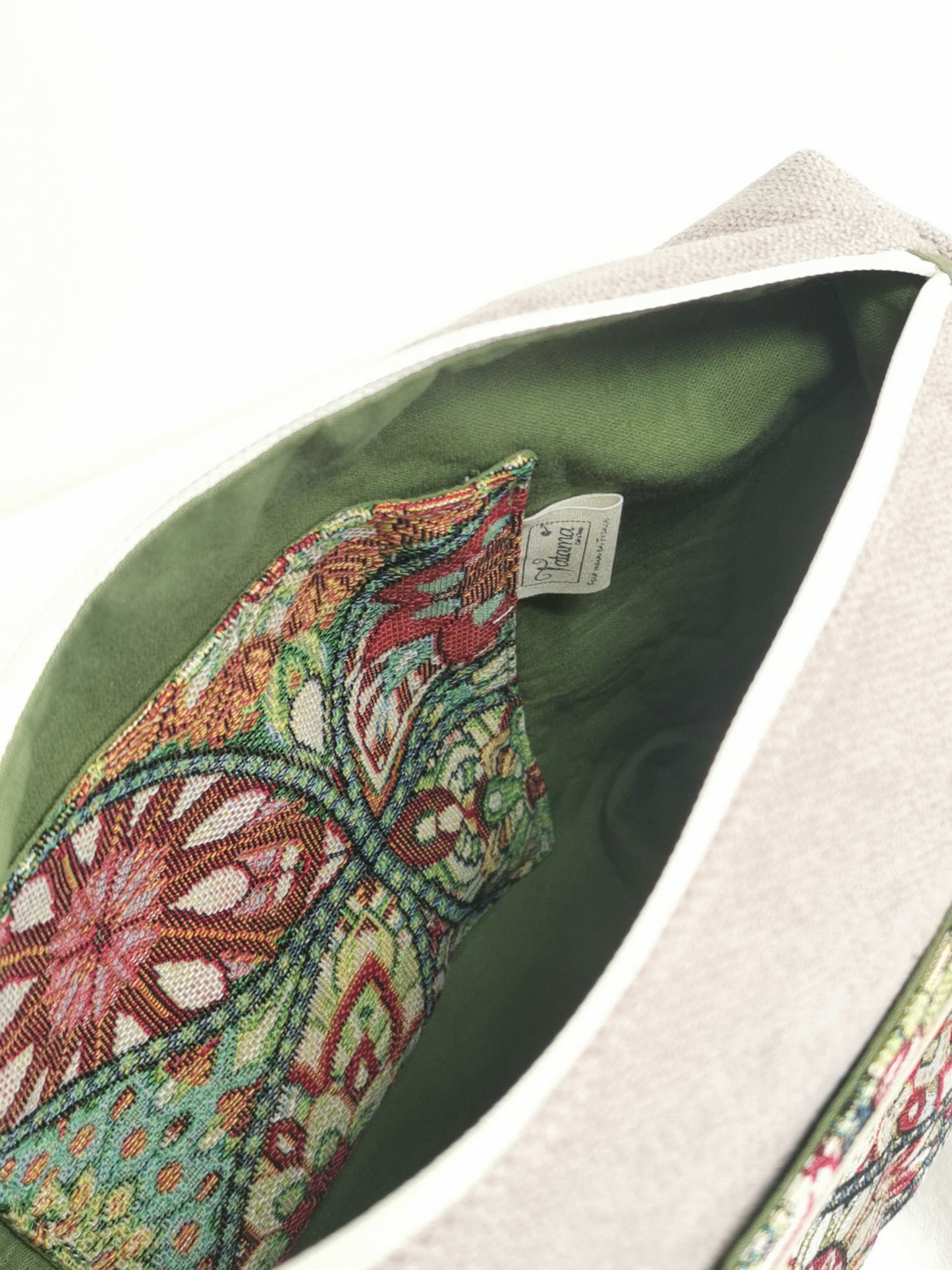 Sac boite zippé - Vitrail