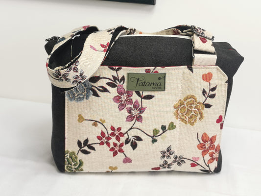 Sac boite zippé - Printemps