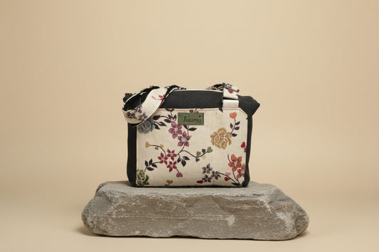 Sac boite zippé - Printemps