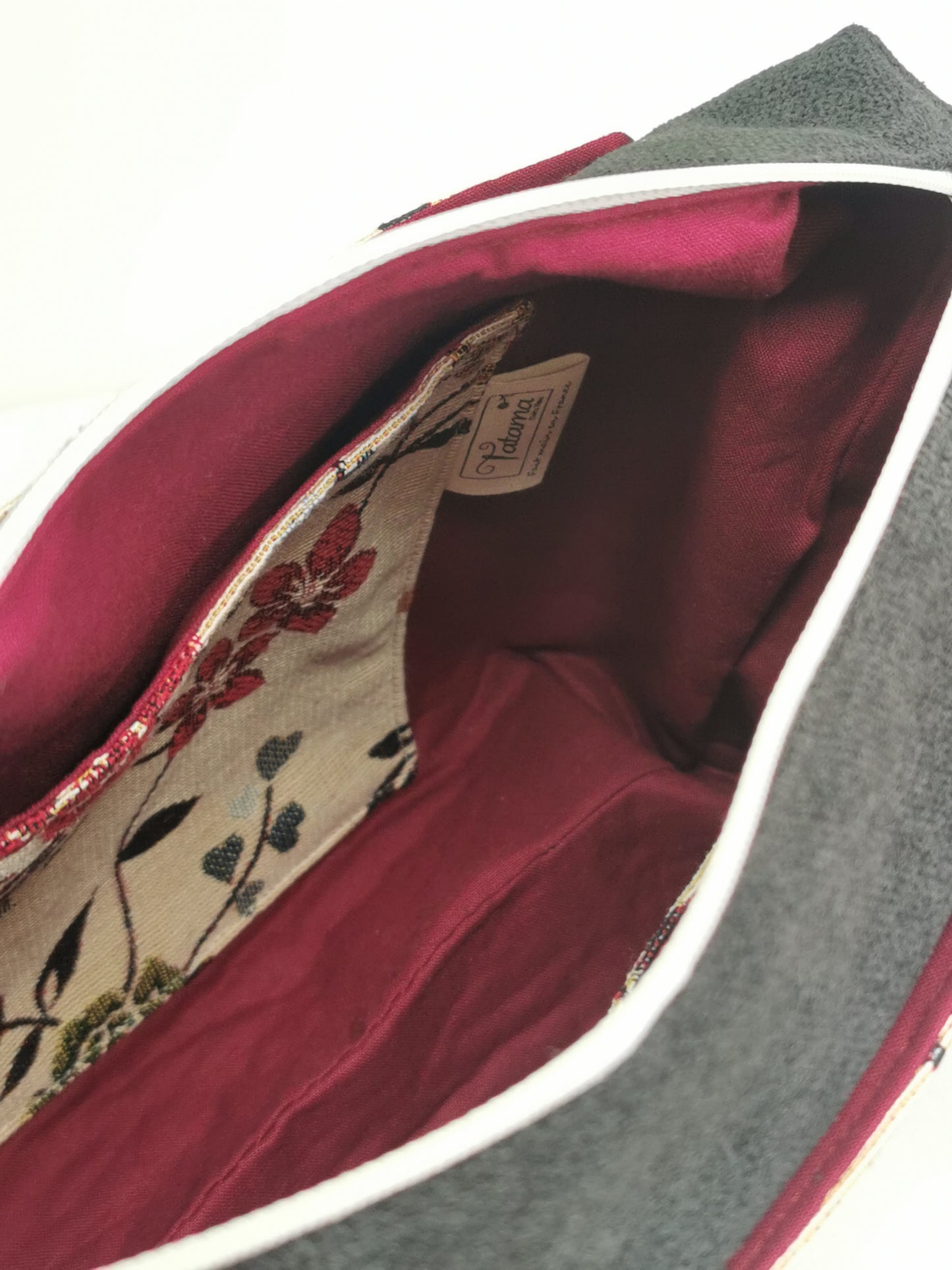 Sac boite zippé - Printemps