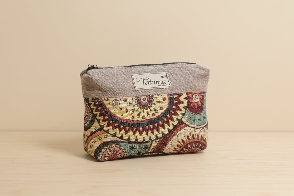 Pochette - Cachemire Orange