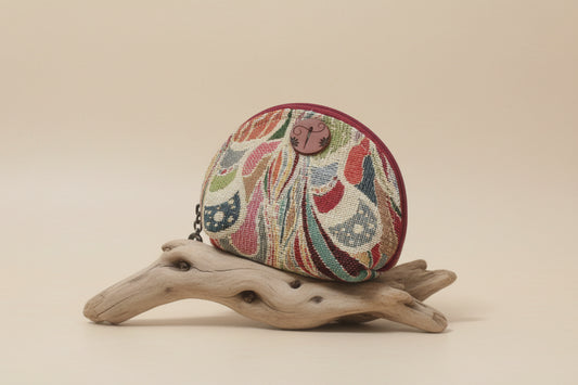 Porte-Monnaie - Iris (Zip Bordeaux)