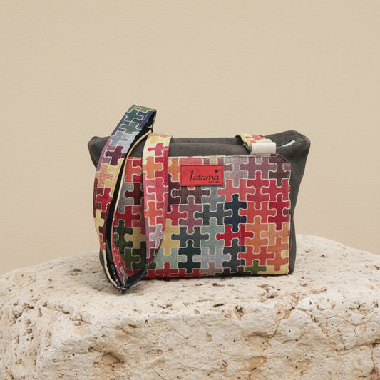 Sac boite zippé - Puzzle