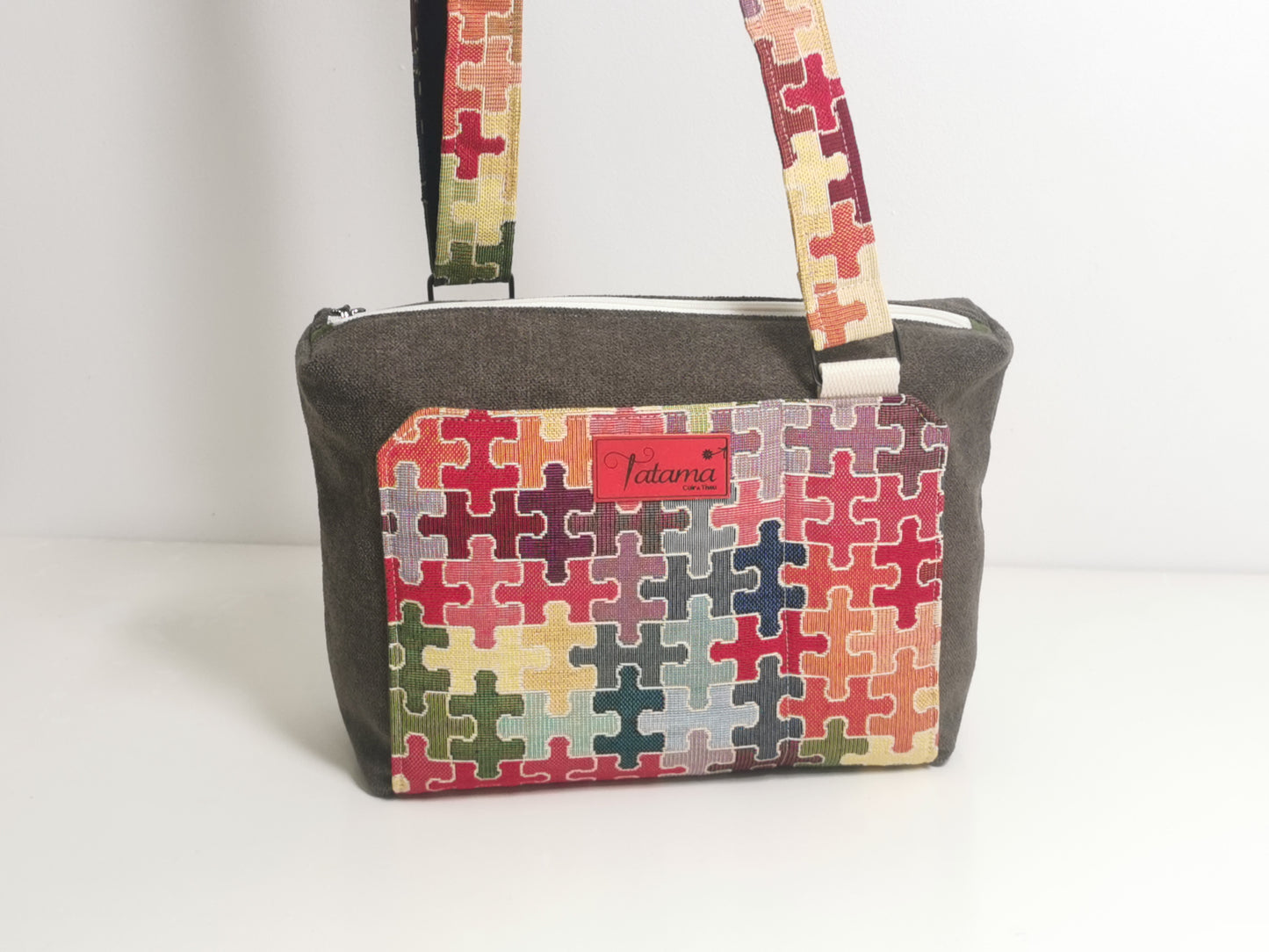 Sac boite zippé - Puzzle