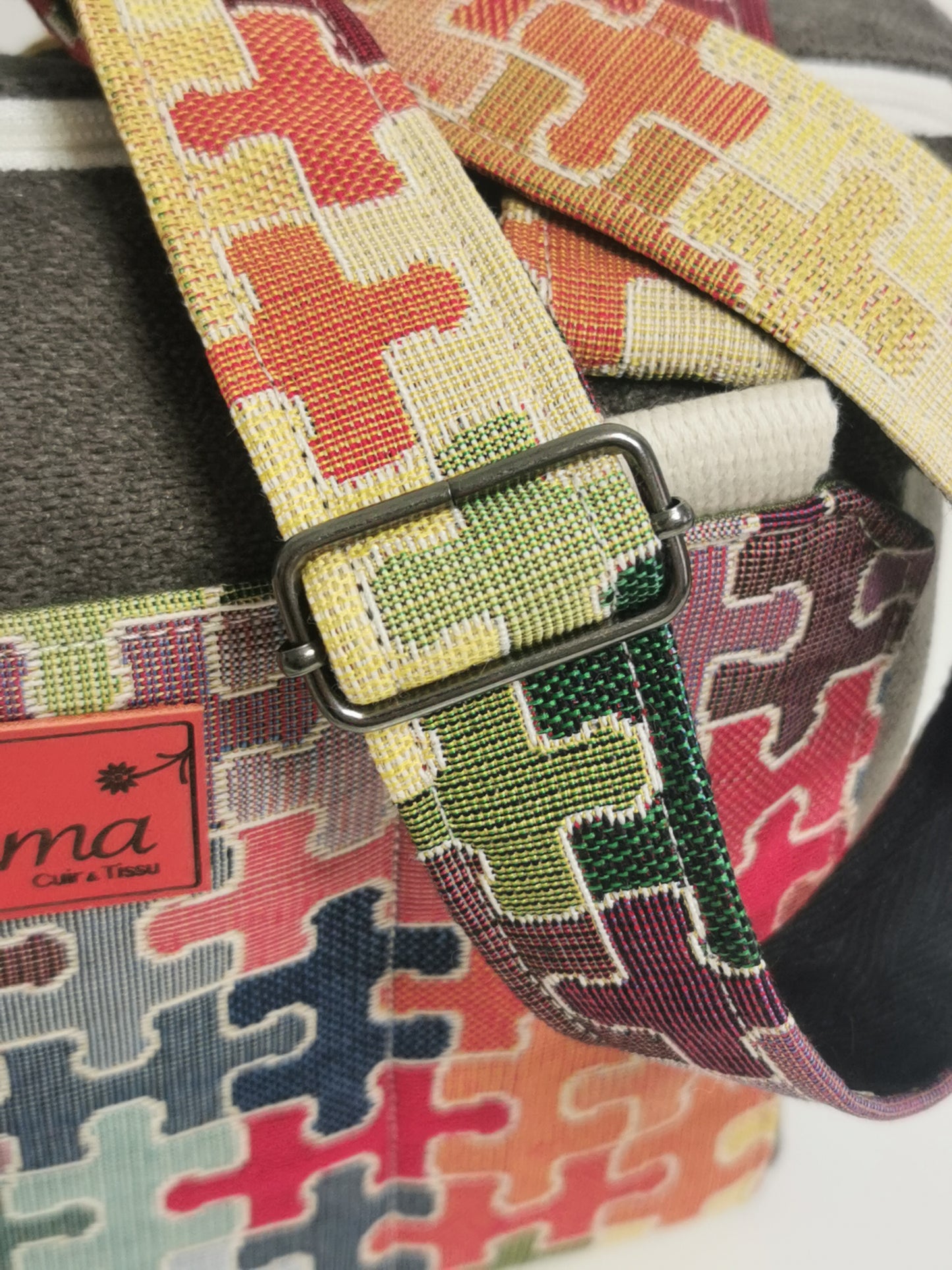 Sac boite zippé - Puzzle