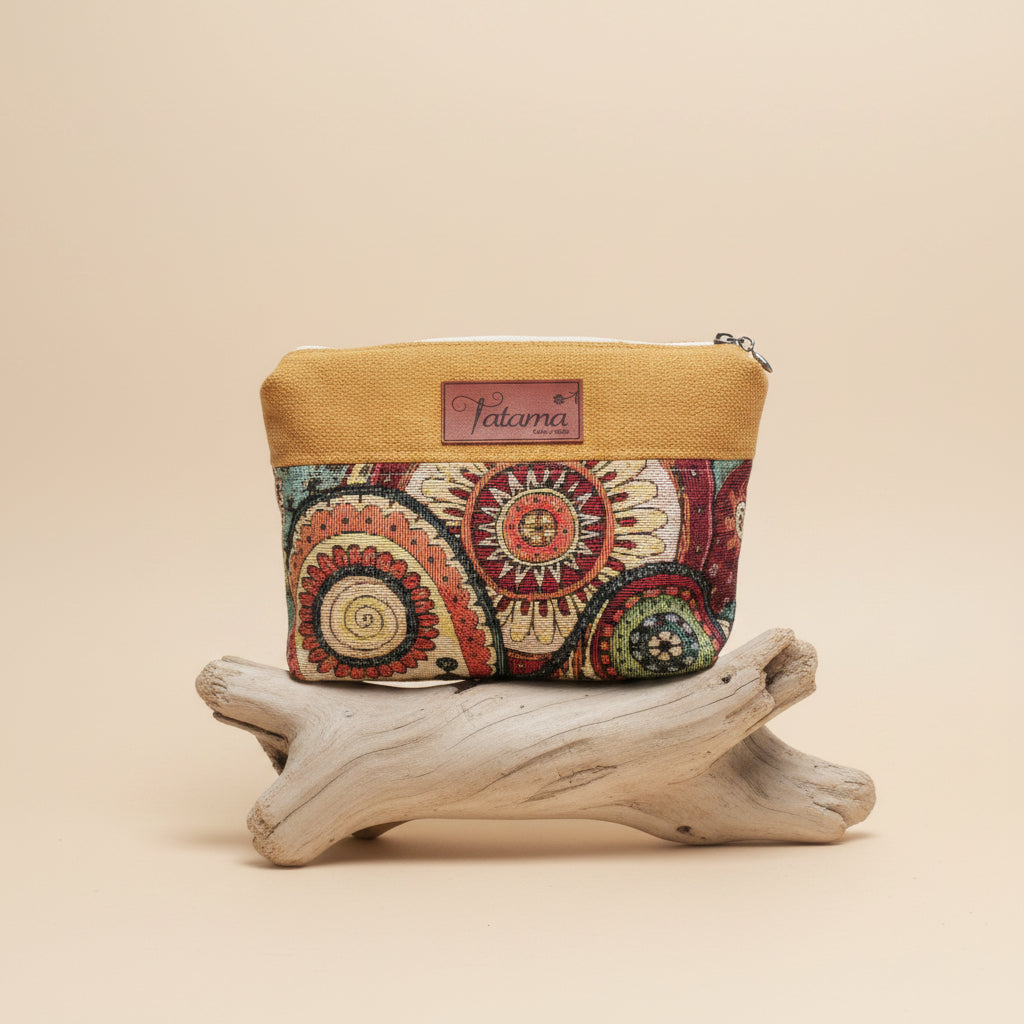 Pochette - Cachemire Orange