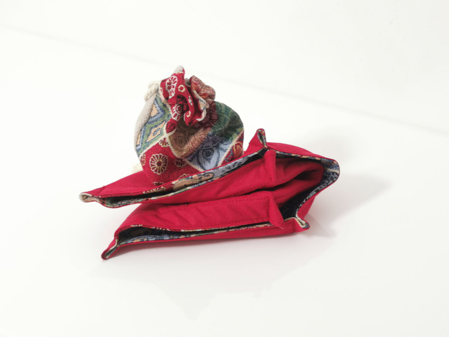 Piste de dés - Patchwork (Fond Rouge)